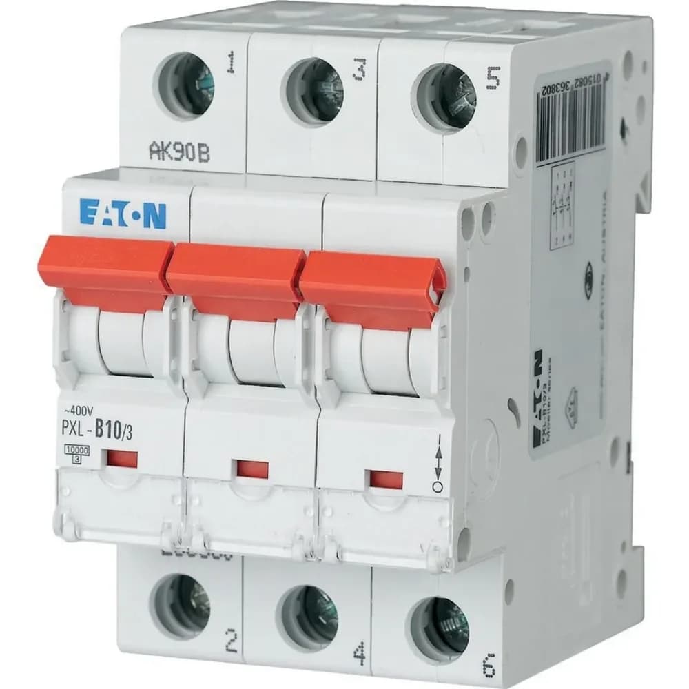 Eaton LS-Schalter m.Beschrift. PXL-C10/3