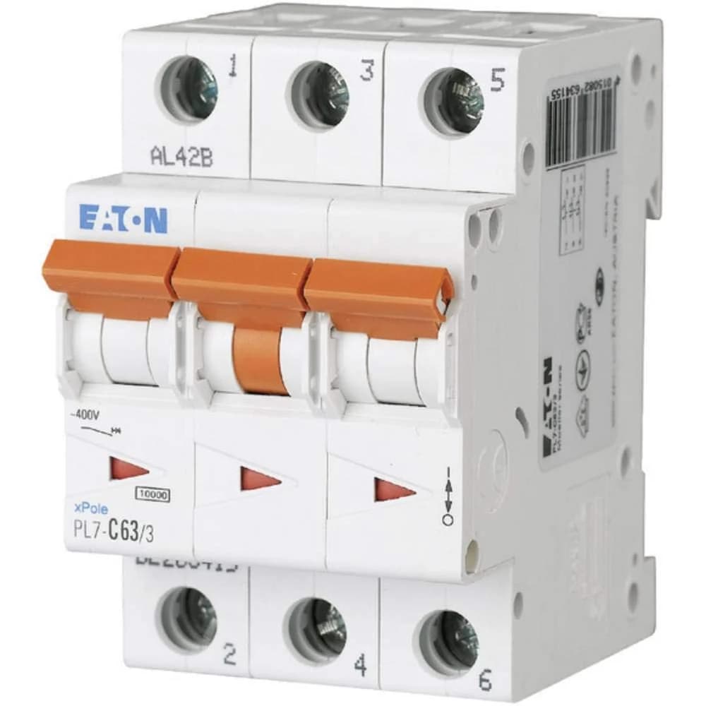 Eaton LS-Schalter m.Beschrift. PXL-C63/3