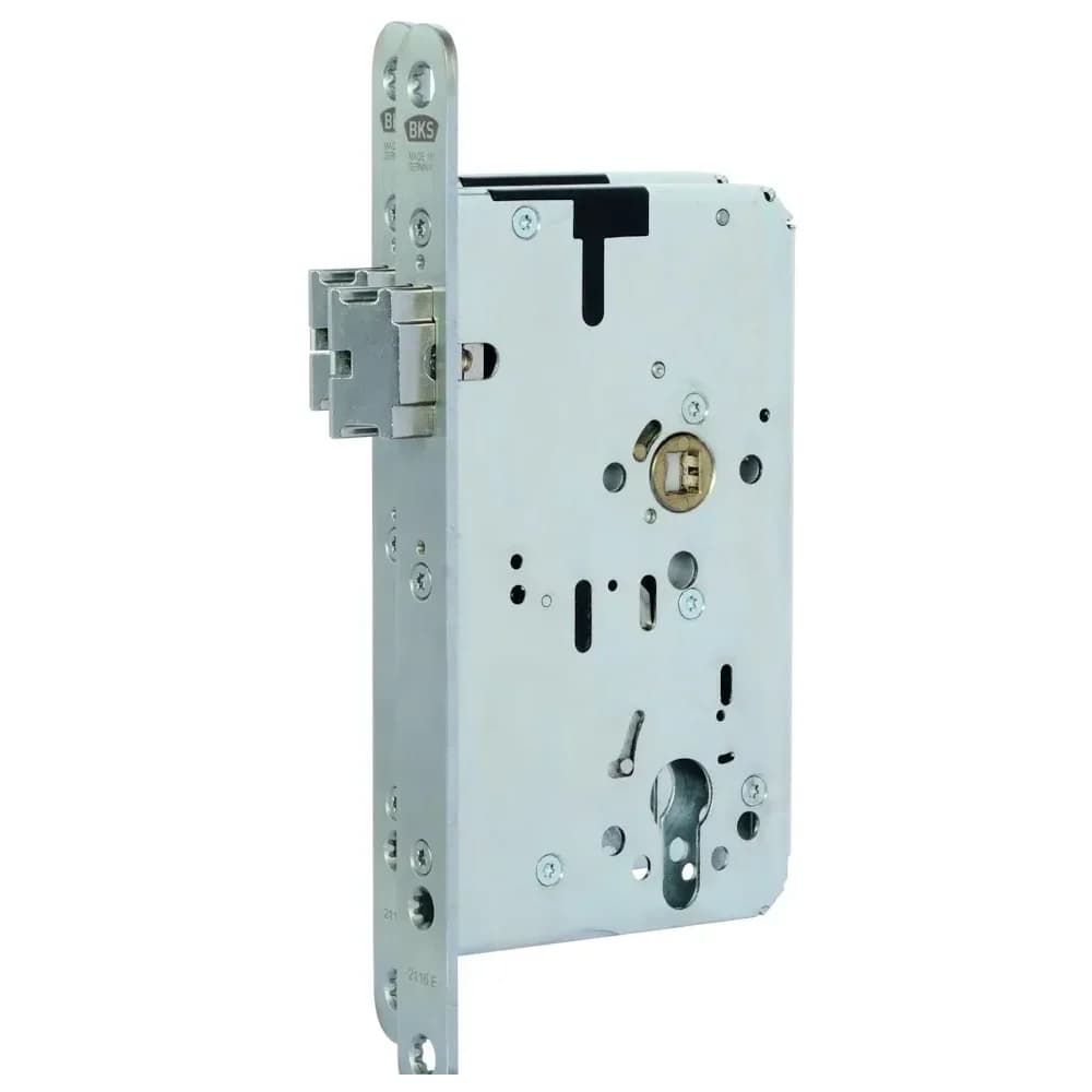 Panik-Einsteckschloss 2116 Fkt.E rd 24/65/72/9mm DIN L/R VA BKS