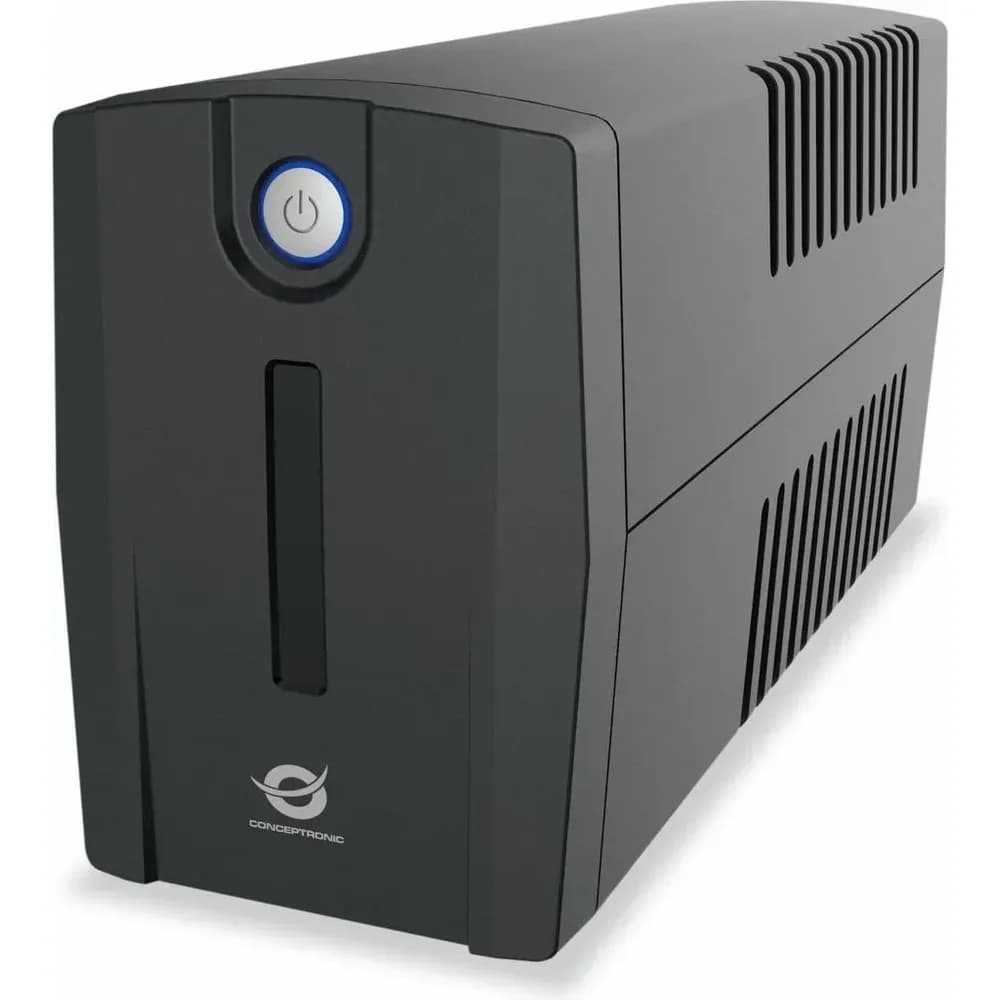 Conceptronic ZEUS02E Unterbrechungsfreie Stromversorgung (USV) Line-Interaktiv 0,85 kVA 480 W 4 AC-Ausgänge