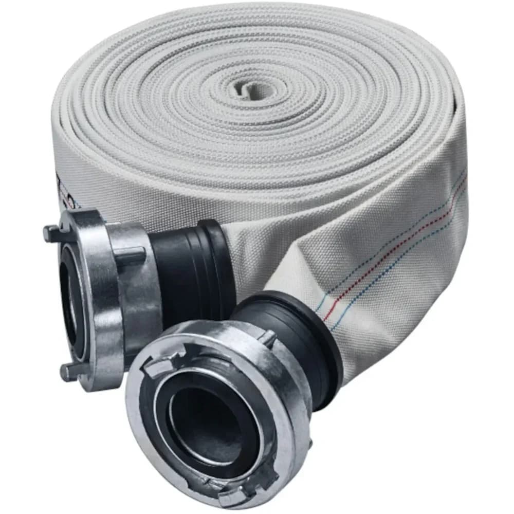 GEKA Bauflachschlauch Storz m. B-Kupplung, 75mm 20m