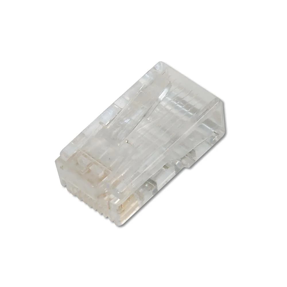 ASSMANN DIGITUS Modularstecker für Rundkabel, CAT 6, 8P8C, ungeschirmt
