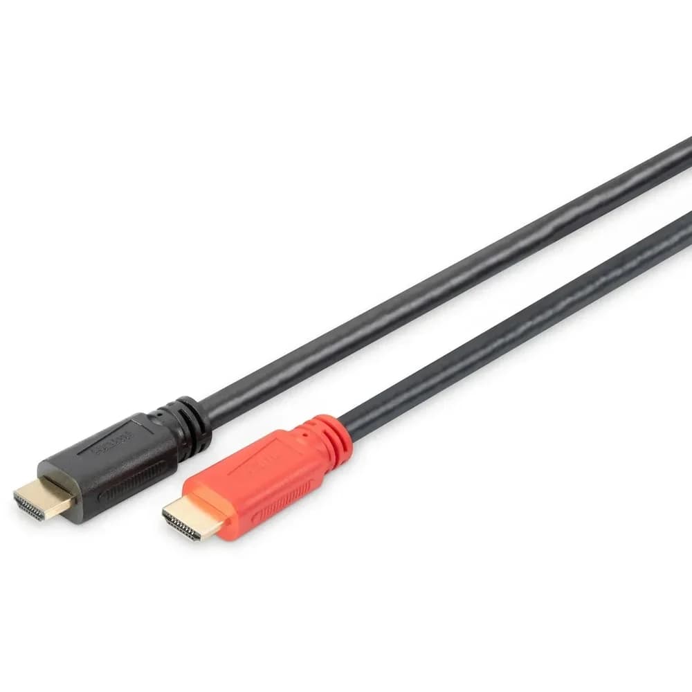 Digitus HDMI mit Ethernet-Anschlusskabel High Speed mit Verstärker 20m