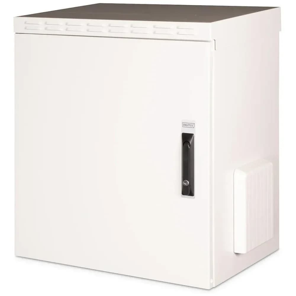 DIGITUS Wandgehäuse Outdoor 12HE 713x600x450mm grau IP55 (Speditionsversand)