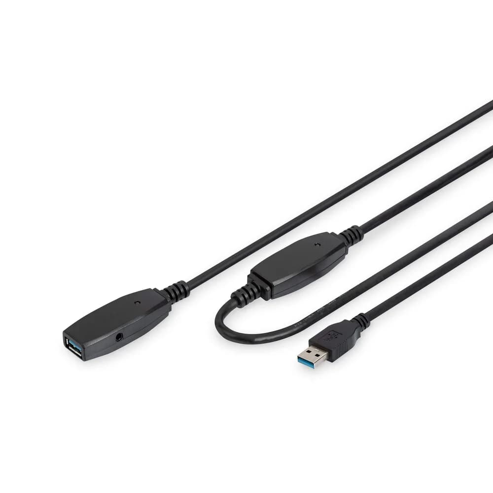 Digitus Aktives USB 3.0 Verlängerungskabel, 10 m