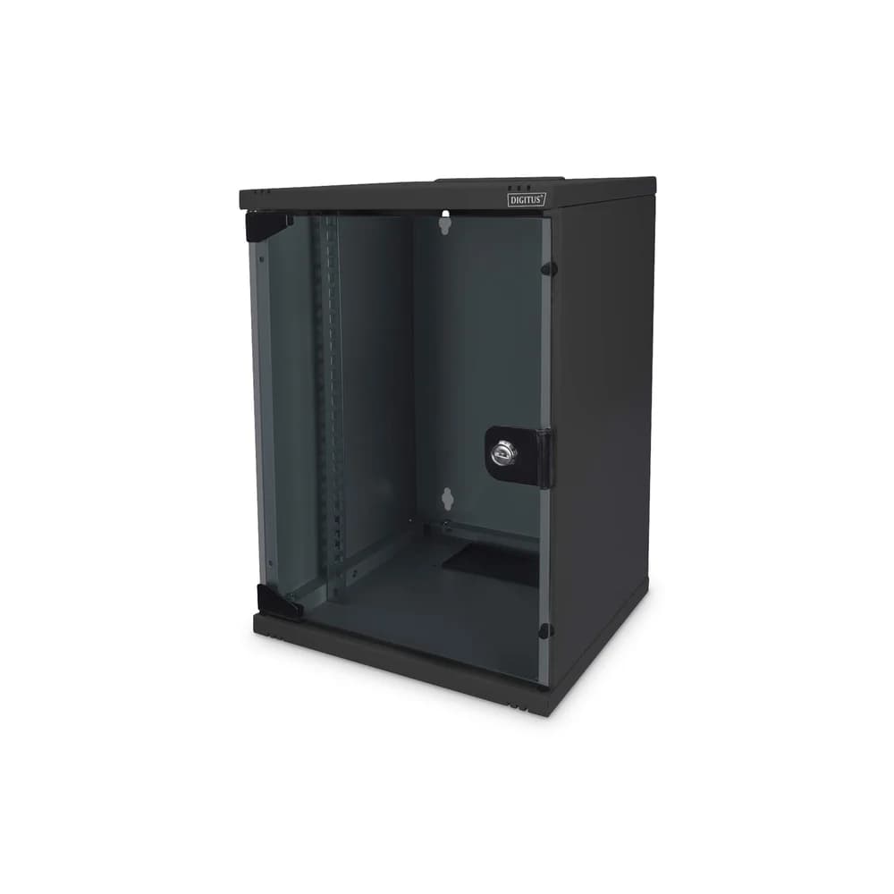 Digitus 9HE 10"-Wandgehäuse RAL 9005 schwarz