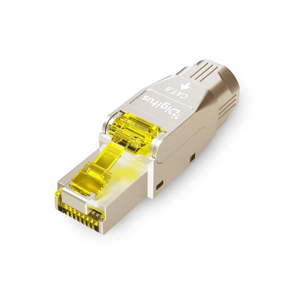 Cat.8.1 Field Termination Plug - Silber