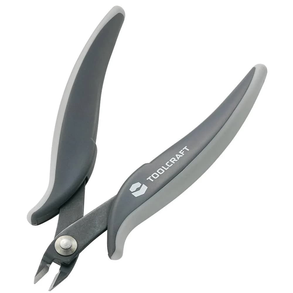 TOOLCRAFT Seitenschneider Elektronik-Printzange 816744, ohne Facette