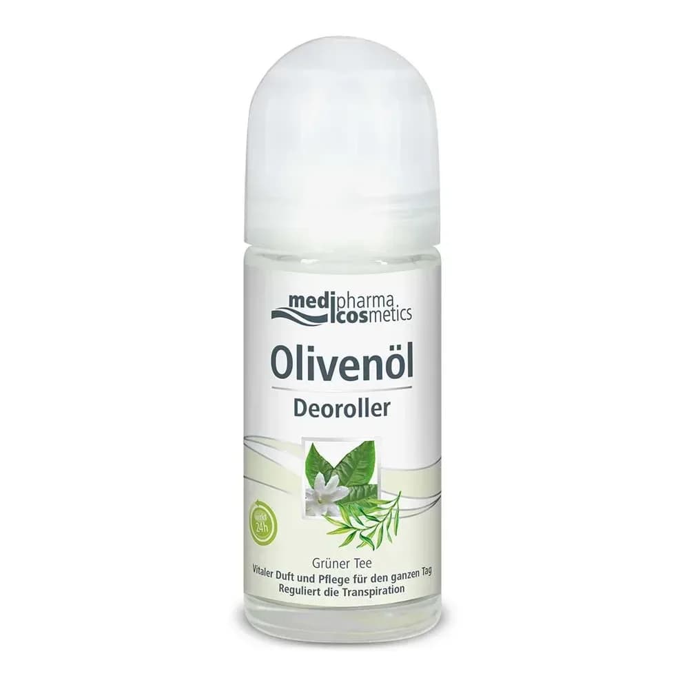 Olivenöl Deoroller Grüner Tee