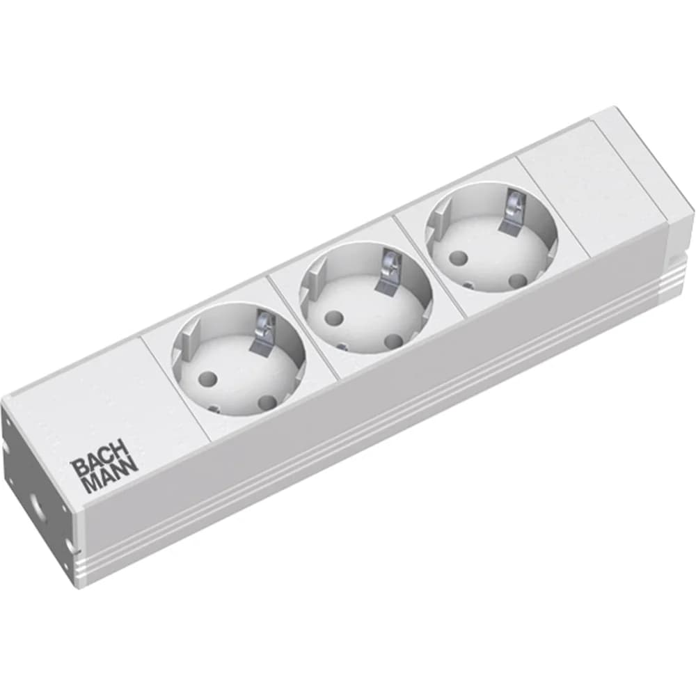 BACHMANN 10" PDU 1HE 3xCEE7/3 Strom 2,0m