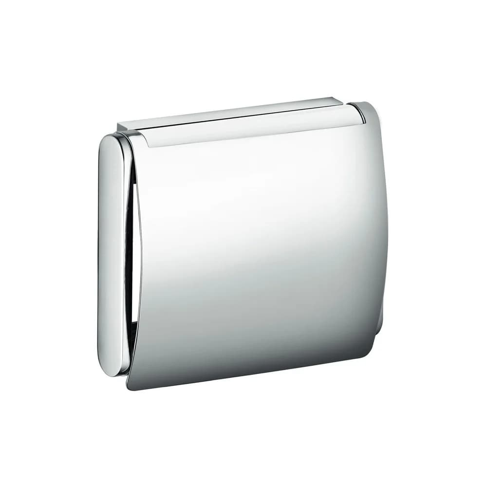 Keuco Plan Toilettenpapierhalter 14960070000 Edelstahl, mit Deckel