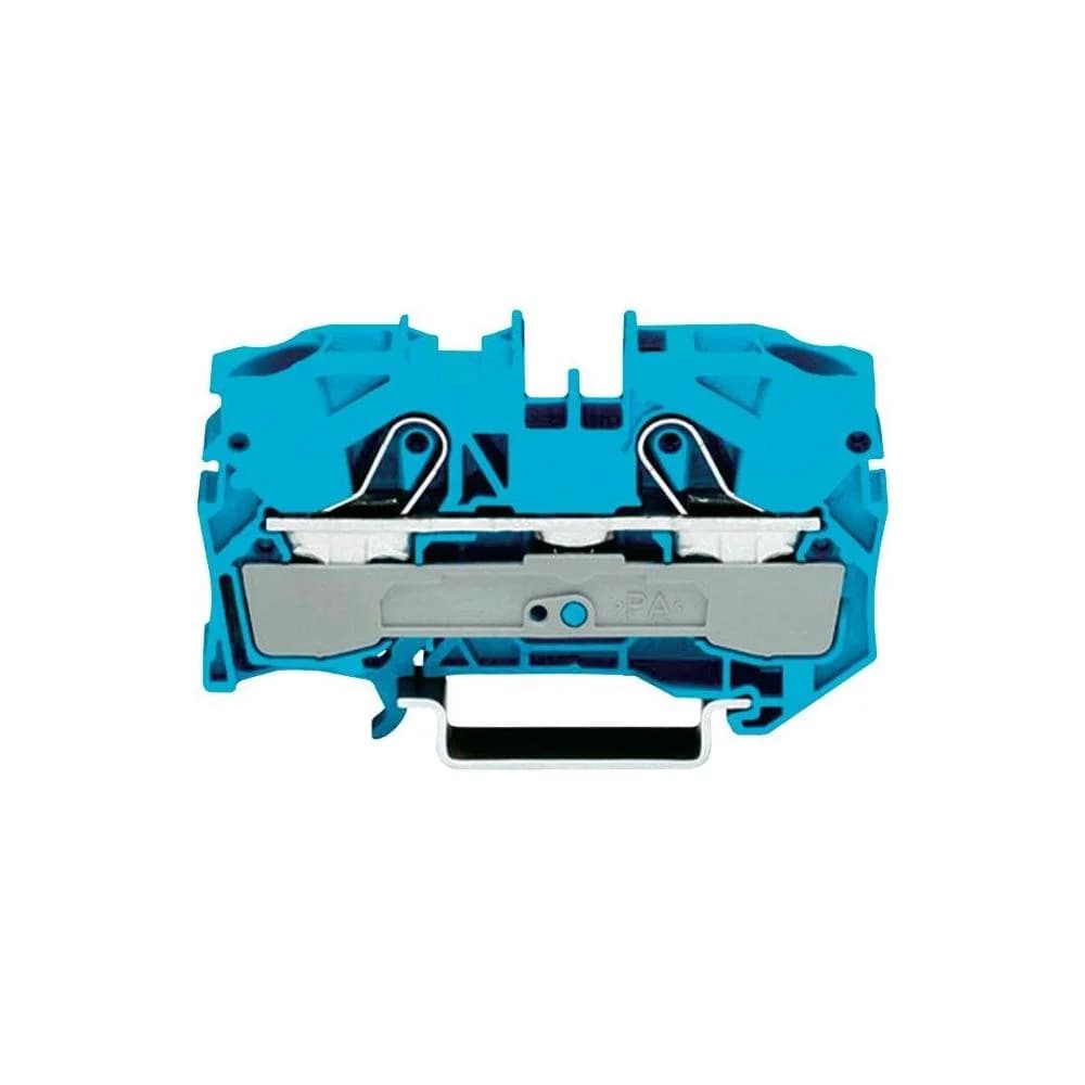 WAGO 2010-1204 Durchgangsklemme 10 mm2 blau
