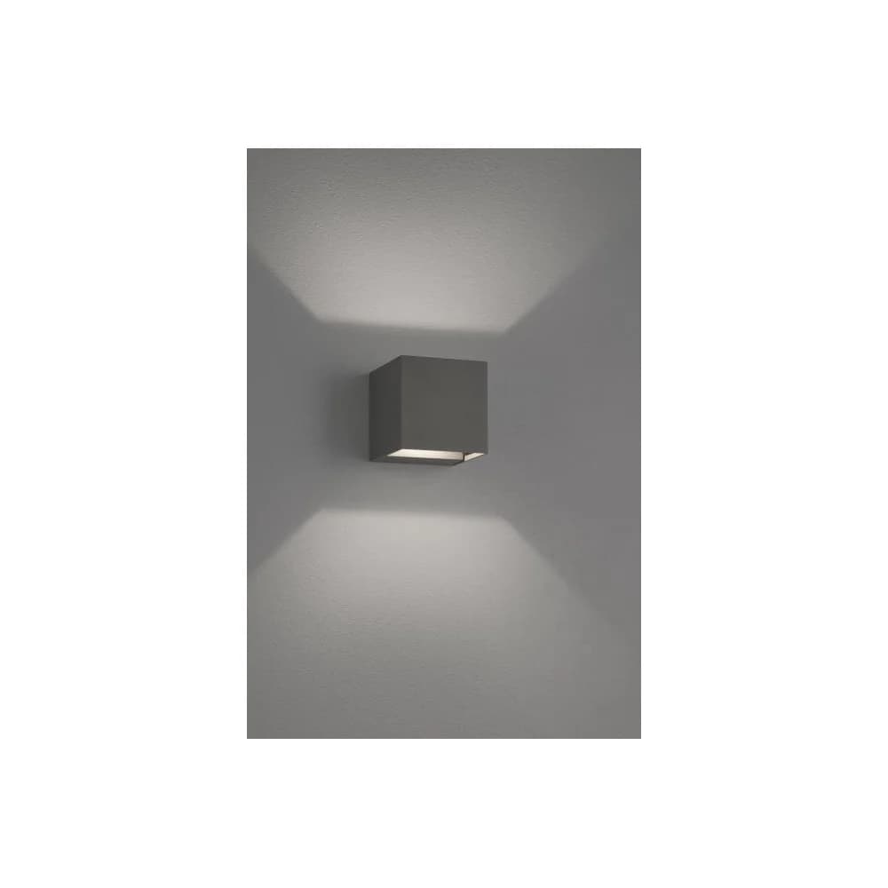 LED Wandlampe Trio Adaja Anthrazit 226860242