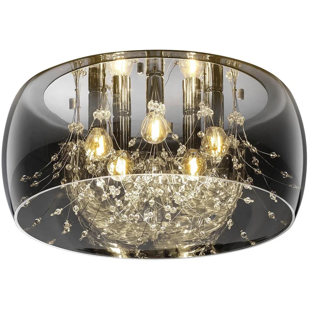 Trio 616700506 Deckenleuchte Crystel 5x28W | E14 - Chrom
