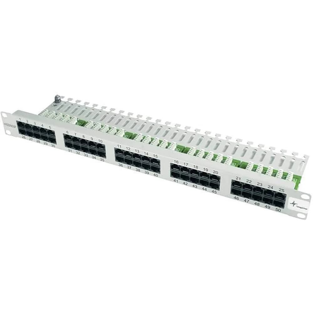 Telegärtner 19" ISDN-Panel 50-Port MPPISDN 50-H kurz