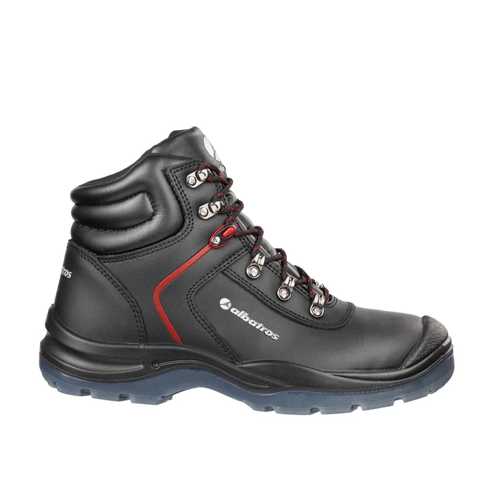 Albatros Stiefel 631080, S3 schwarz 42 EU