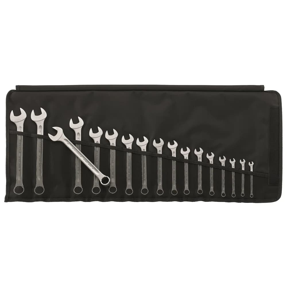 STAHLWILLE 13/17 Satz Ring-Maulschlüssel OPEN-BOX SW 6-22 mm - 96400804