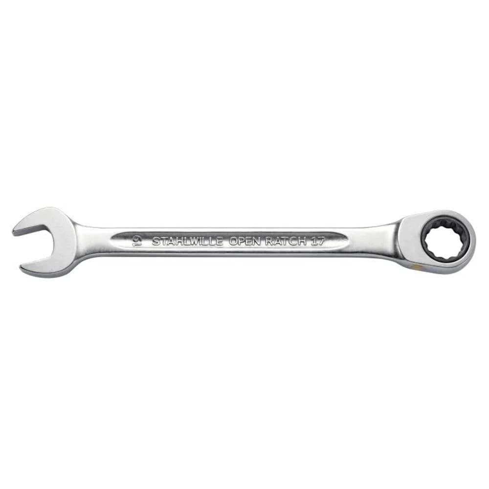 STAHLWILLE Maulringratschenschlüssel 17F SW 10mm L.158mm - 40171010