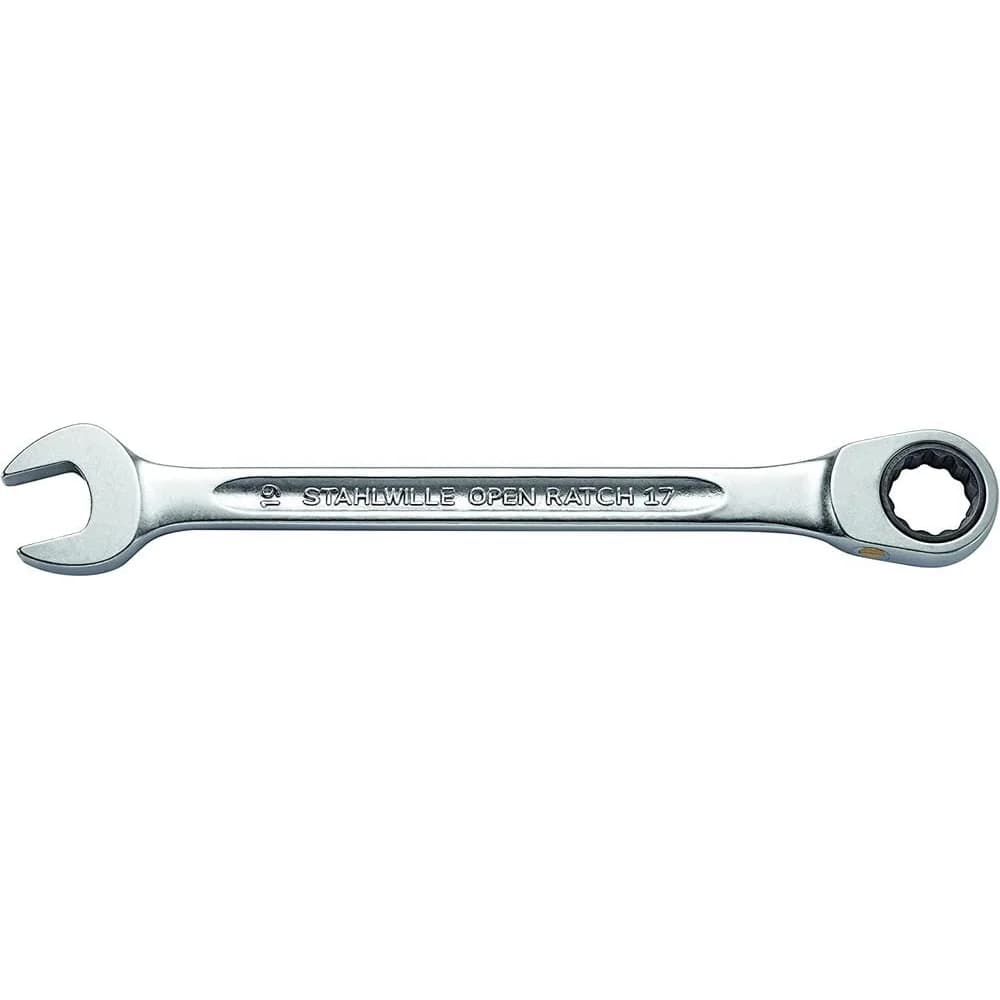 STAHLWILLE Ringmaulschlüssel Ratschenschlüssel gerade 17mm