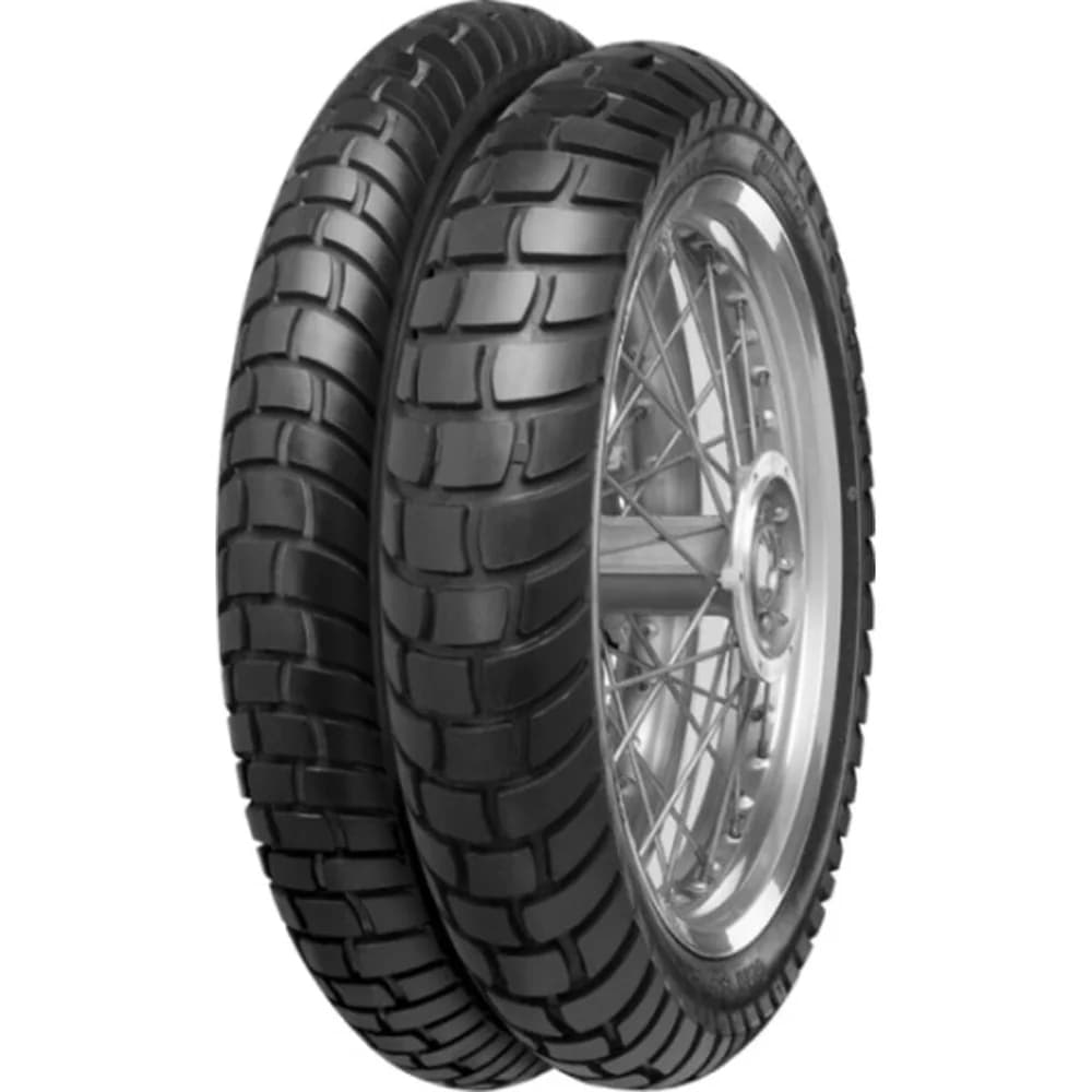 CONTINENTAL Reifen Conti Escape 90/90-21 M/C 54H TL - Schwarz