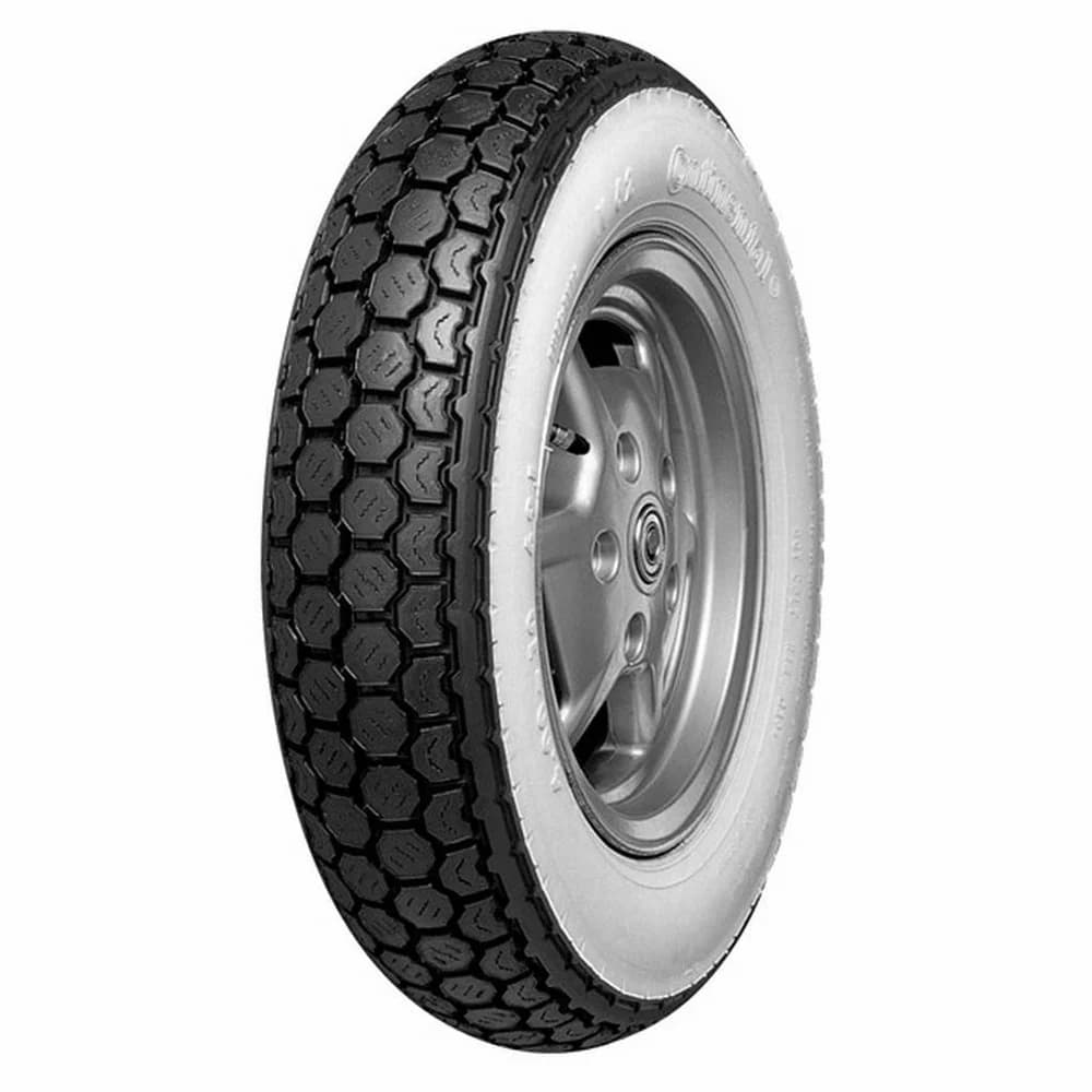 Continental motorcycle-tyres K62 WW ( 3.50-10 RF TL 59J Hinterrad, M/C, Vorderrad WW ) - Schwarz
