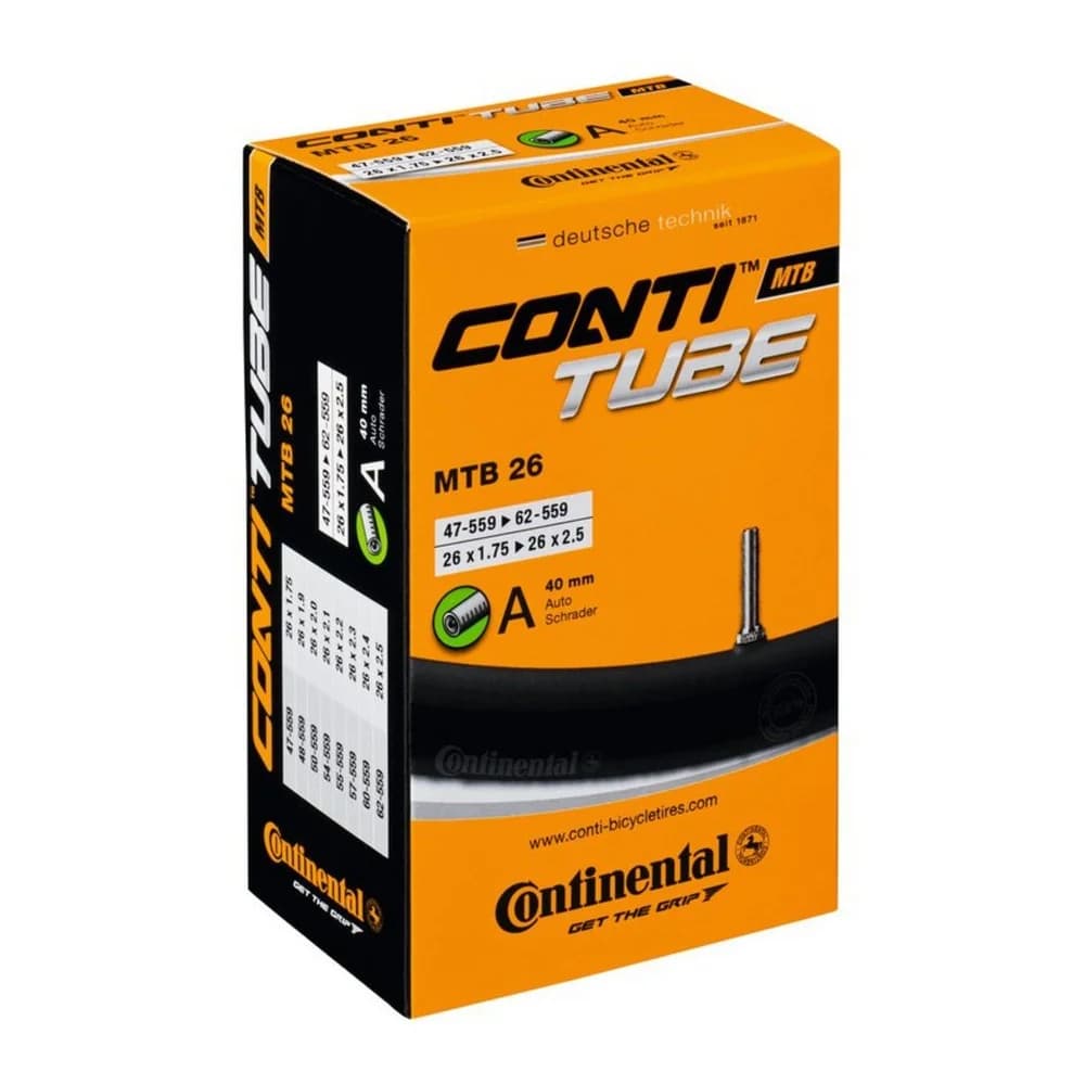 Continental Fahrradschlauch MTB 26 Zoll SV 42 mm 47/62-559