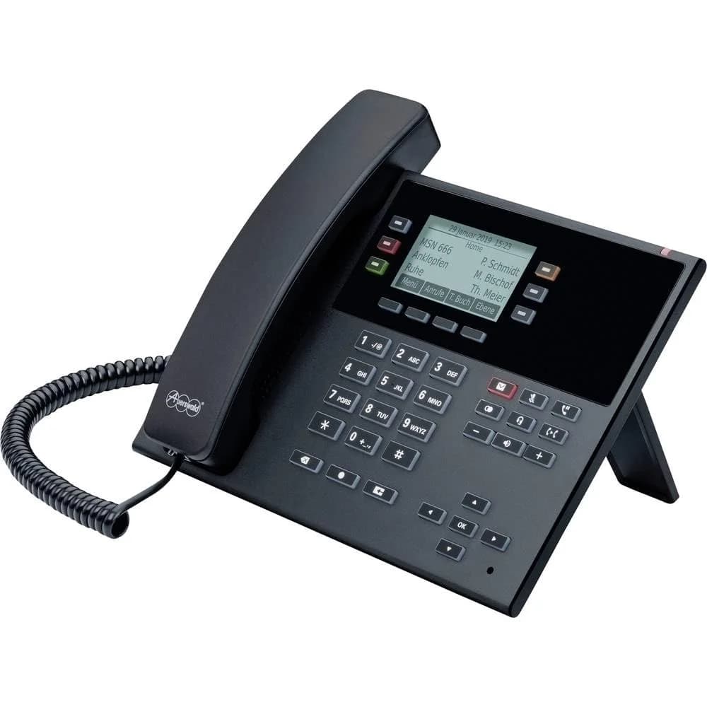 Auerswald COMfortel D-210 IP-Telefon Schwarz 3 Zeilen LCD