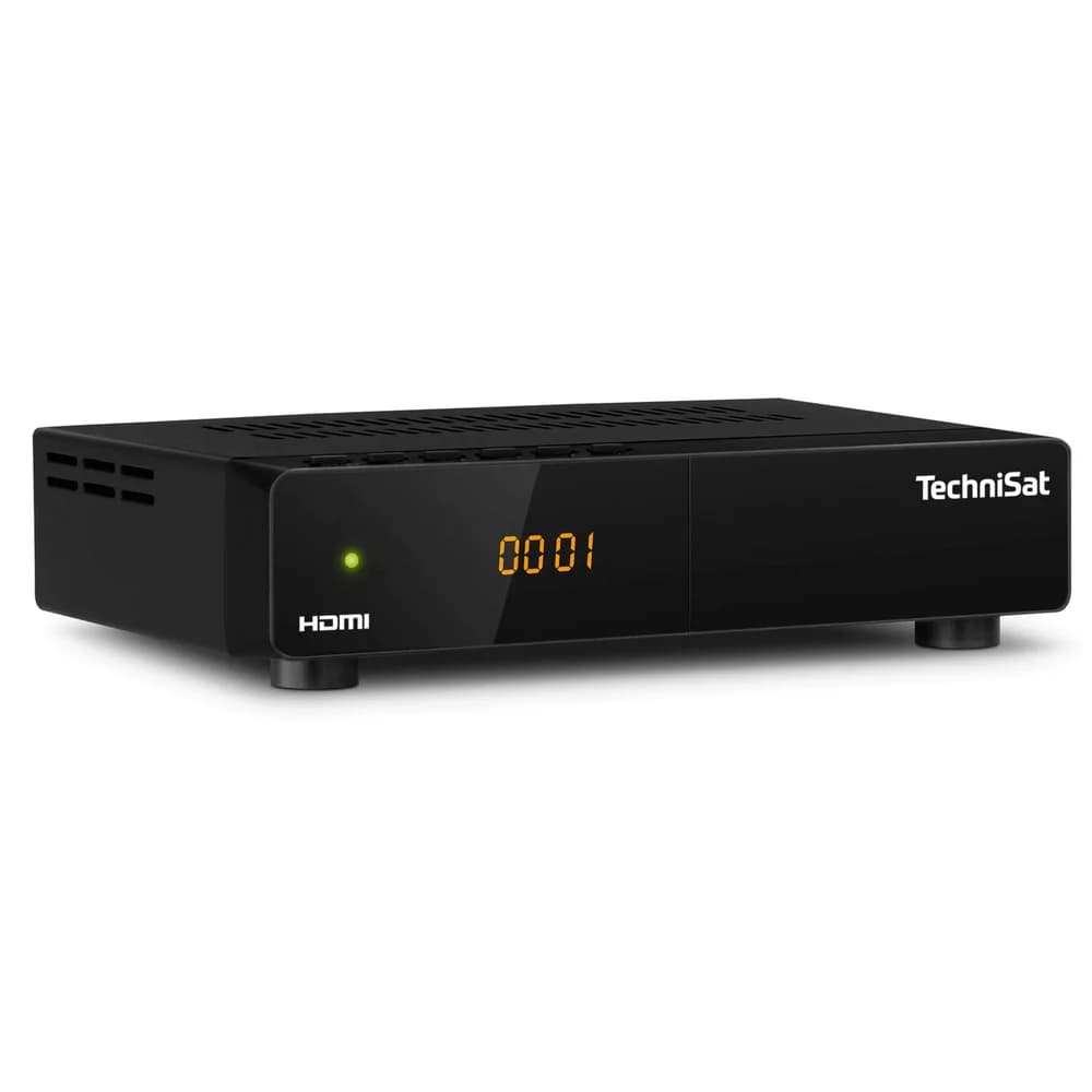 TechniSat HD-S 261 SAT-Receiver, kompakt, schwarz, DVB-S2