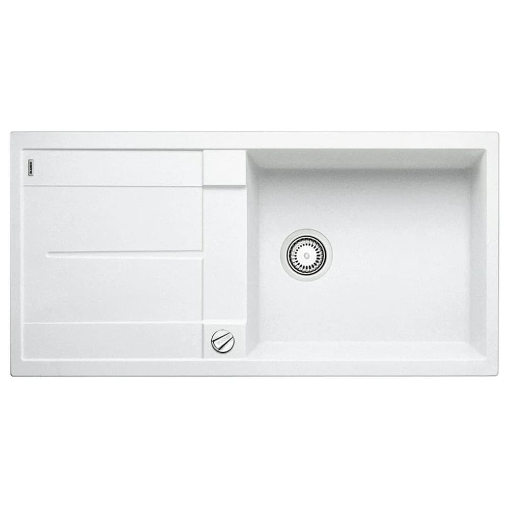 Blanco Granitspüle, rechteckig, 100/50 cm, (1 St) weiß