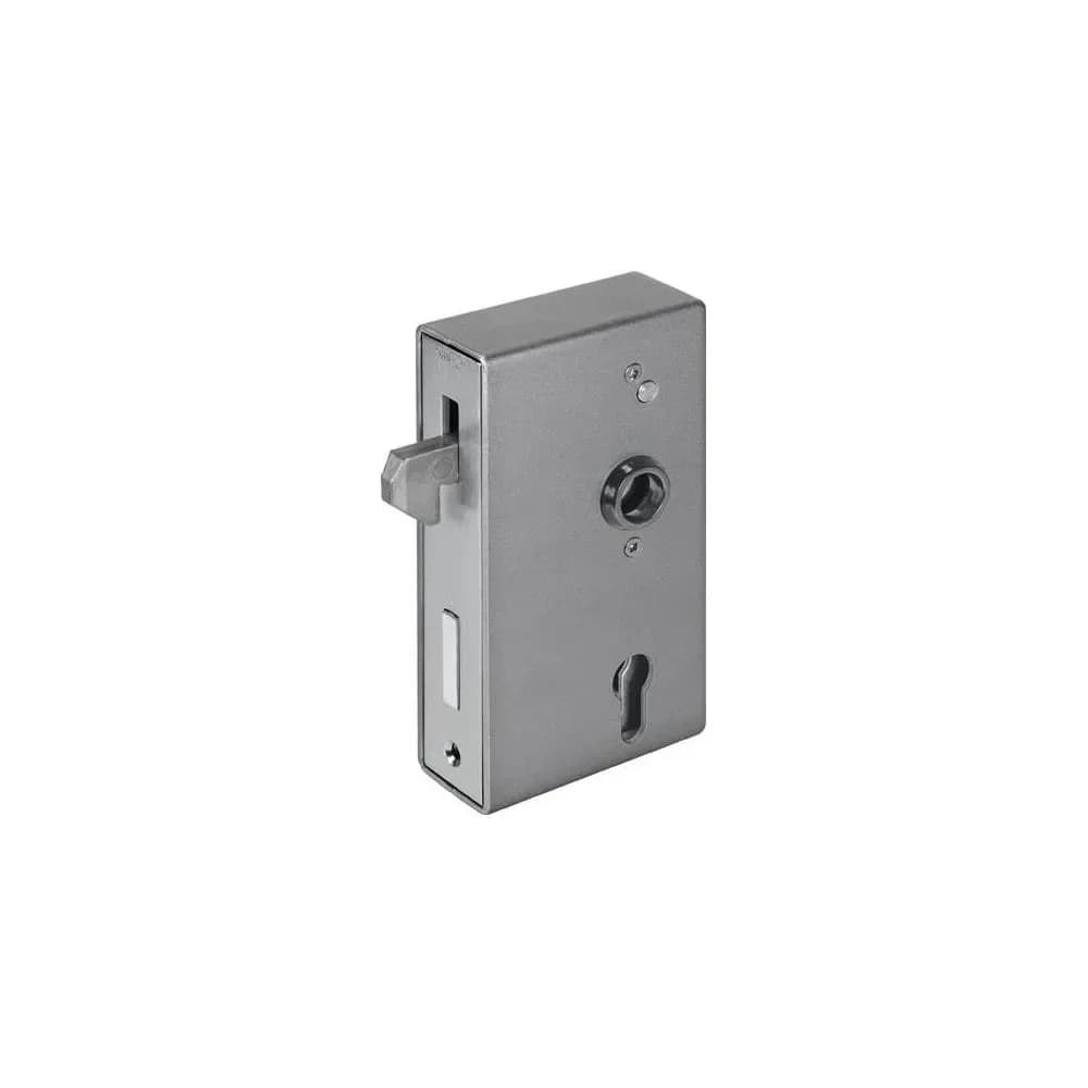 AMF Schiebetorschloss mit Schlosskasten und Hakenfalle 140S - 30 mm
