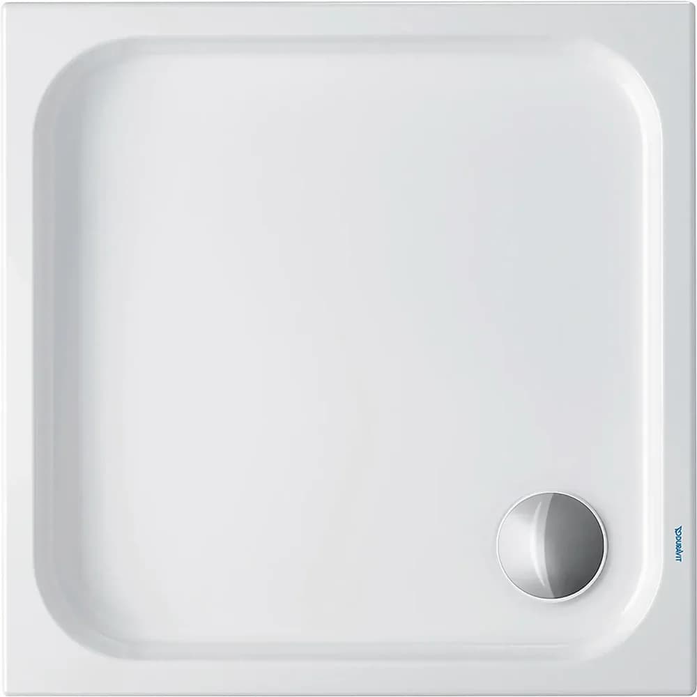 Duravit Quadrat-Duschwanne D-Code 80x80x8,5cm, Antislip, weiß