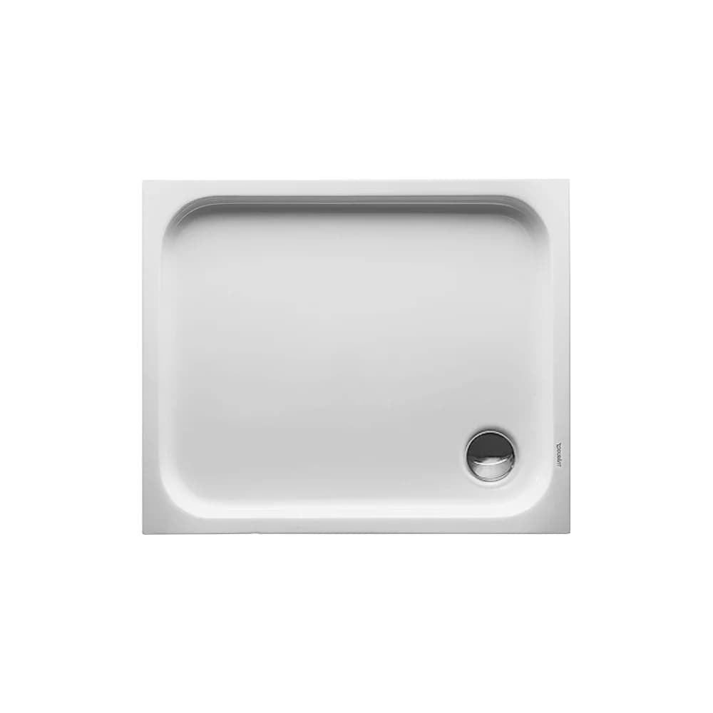 Duravit Rechteck-Duschwanne D-Code 90x75x8,5cm, Antislip, weiß