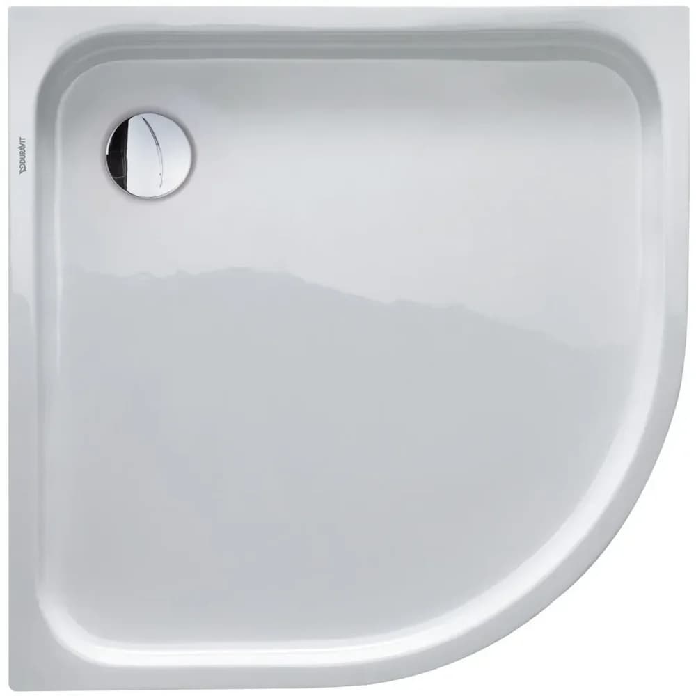 Duravit Viertelkreis-Duschwanne D-Code 90x90x8,5cm, weiß