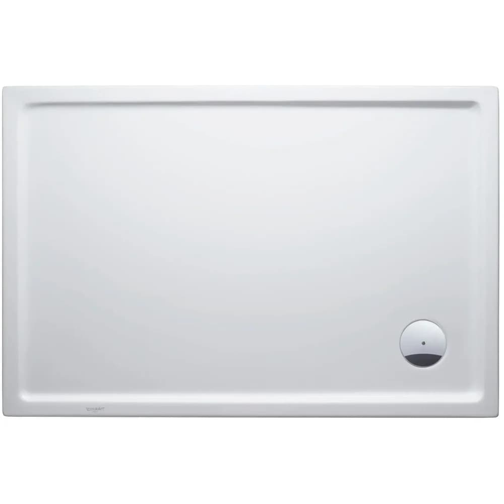 Duravit Rechteck-Duschwanne Starck Slimline 120x80x5,5cm, weiß