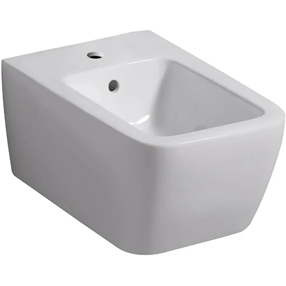 Geberit iCon Square Wandbidet, Badkeramik, 231910000, weiß