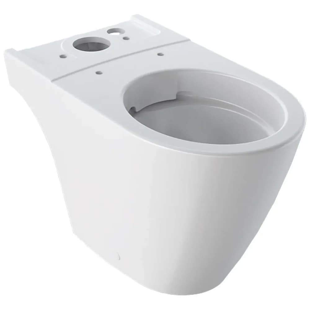 Geberit Stand-WC, Tiefspüler iCon w, 35,5x63,5cm, f AP-SPK aufg, rimfr.