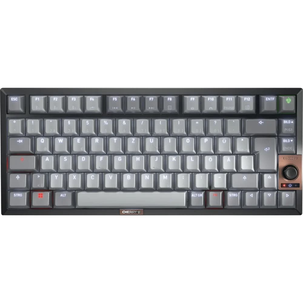 G80-3960HIADE-2 - Tastatur, Bluetooth/Funk, MX2A Brown, Hot Swap, DE