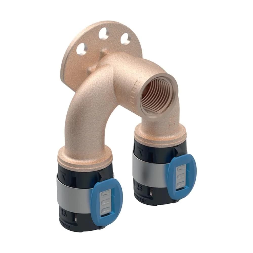 Geberit FlowFit Doppelanschlusswinkel 90Gr 620851001