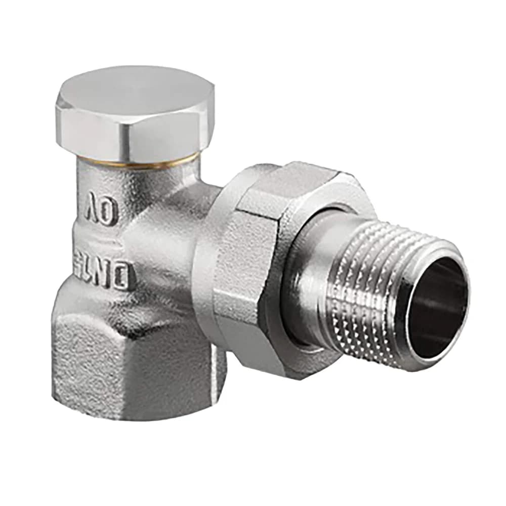 Oventrop Combi 2 Heizkörper-Verschraubung 1091062 DN 15, Eck, Messing vernickelt