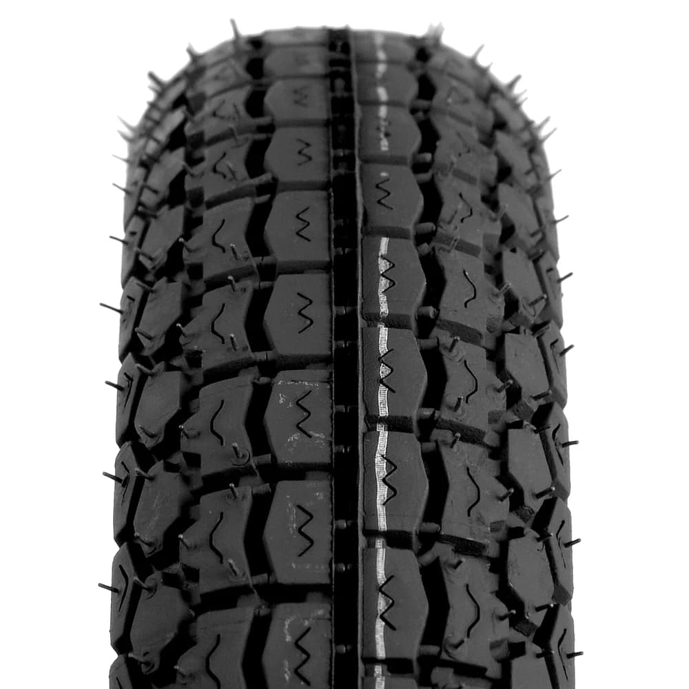 HEIDENAU K38 3.00-10 50J REINF TL Motorradreifen DOT 36-37/2025 - Silber