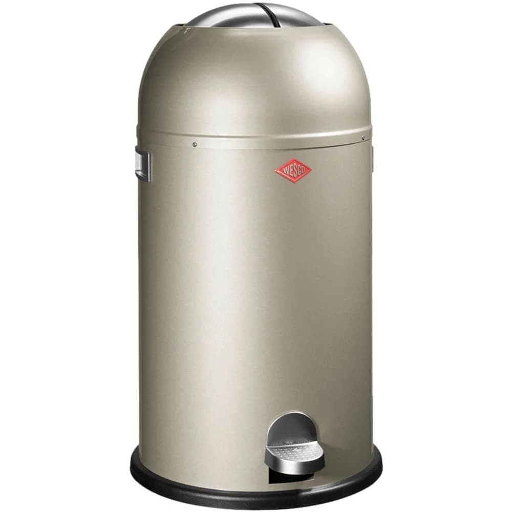 KickMaster Mülleimer 33 l Nickel