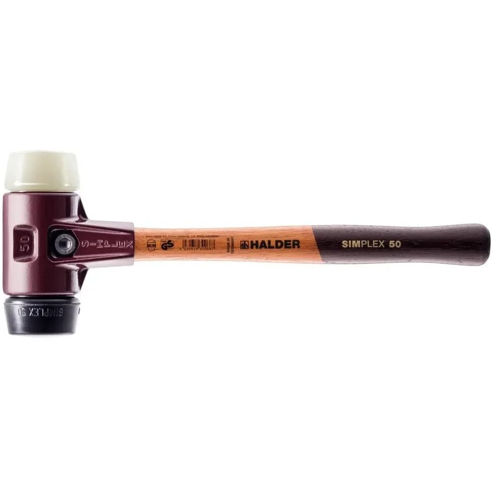 HALDER Schonhammer SIMPLEX 30mm Gummi/Nylon