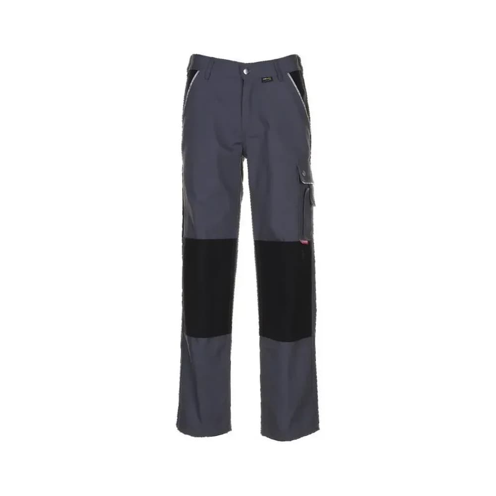 Planam Bundhose Canvas 320 grau/schwarz 48