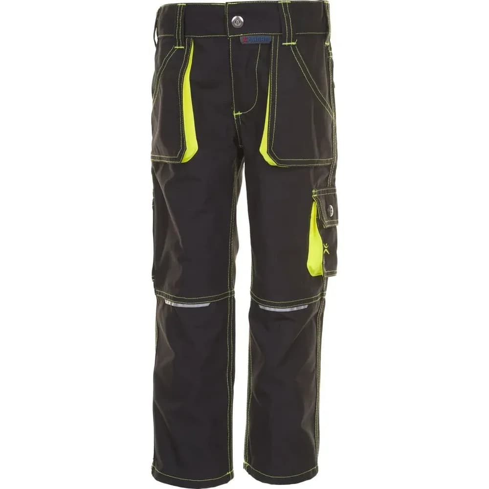 Planam Junior Bundhose anthrazit/gelb 146/152