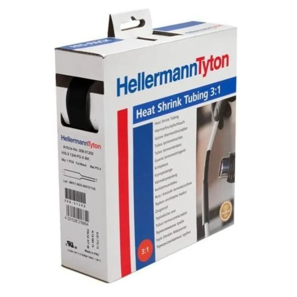 HellermannTyton Warmschrumpfschlauch HIS-3-6/2-POX-BK