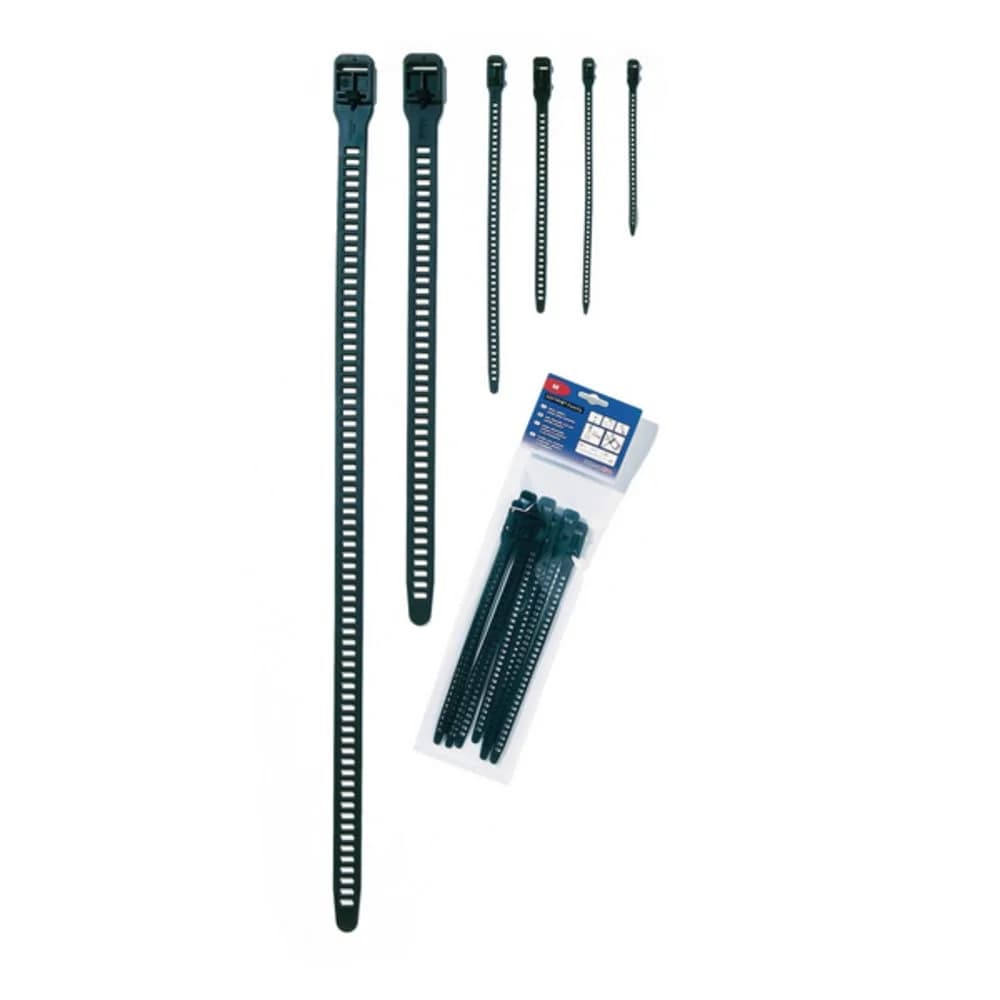 Kabelbinder lösbar 260x11 mm 8 Stück