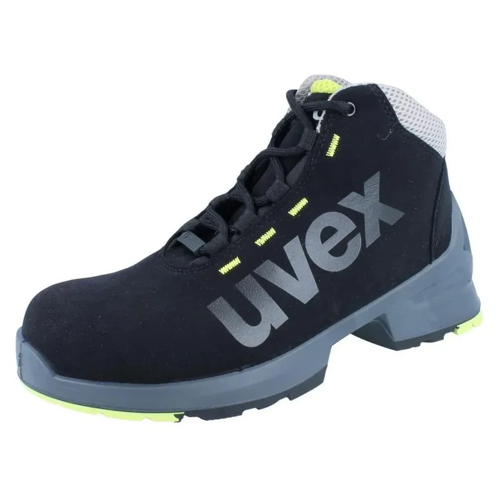 UVEX Sicherheitsstiefel Gr. 40 W11 S2 ESD SR schwarz/gelb 8545.8