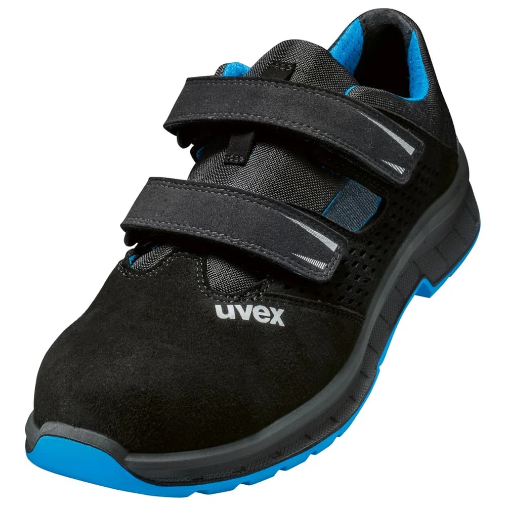 uvex Sandalen 2 trend S1P blau schwarz Weite 11 Gr. 46