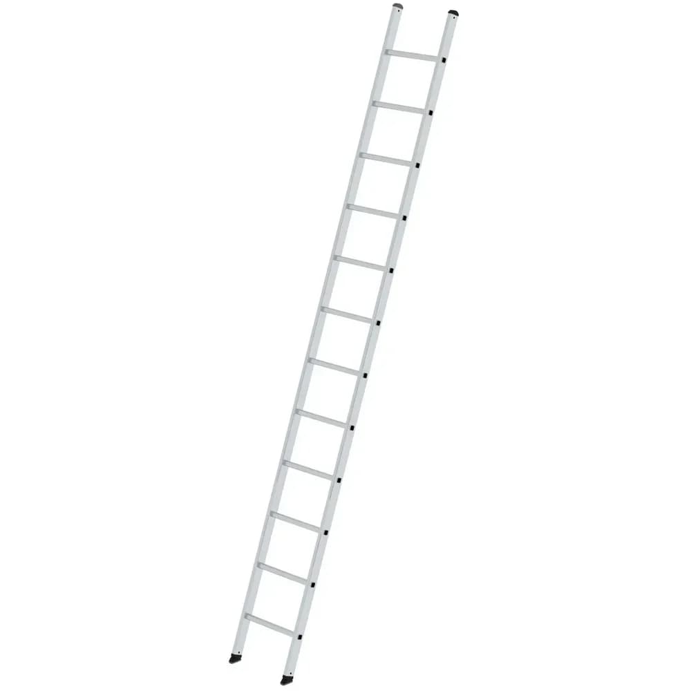Günzburger Steigtechnik Sprossen-Anlegeleiter ohne Traverse 12 Sprossen - 010012