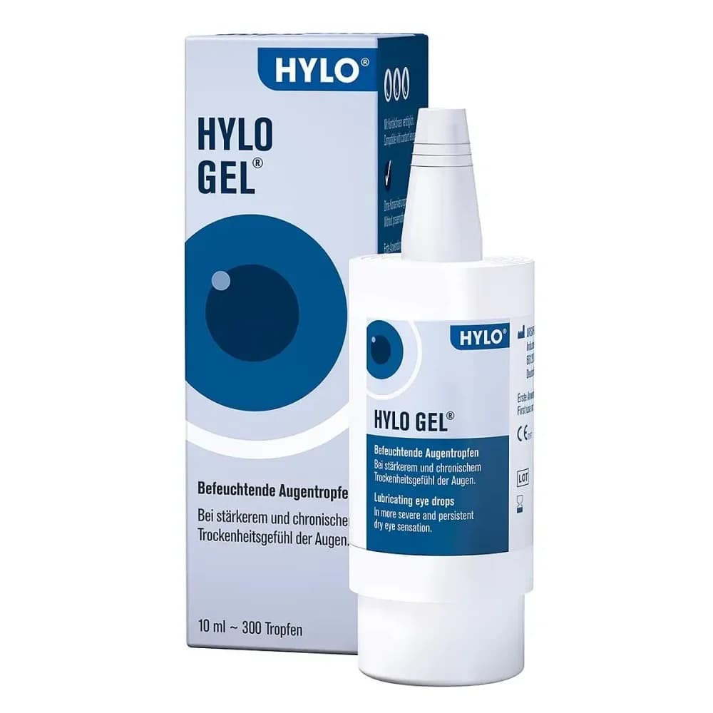 Hylo Gel Augentropfen Für Intensive Befeuchtung Sehr Trockener Augen 10ml